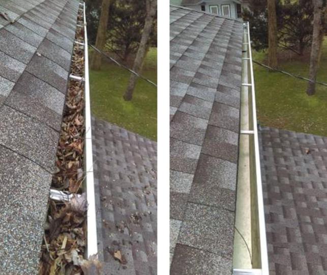 Gutter cleaning