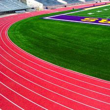 Pressure Washing Hattiesburg High's Running Track in Hattiesburg, MS 3