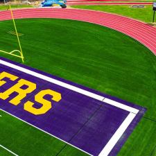 Pressure Washing Hattiesburg High's Running Track in Hattiesburg, MS 9